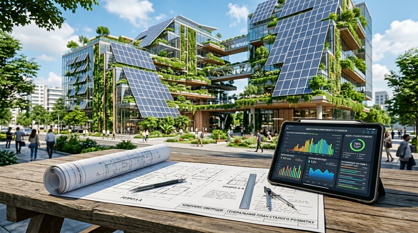 Екологічна експертиза проектів будівництва та сертифікація LEED BREEAM